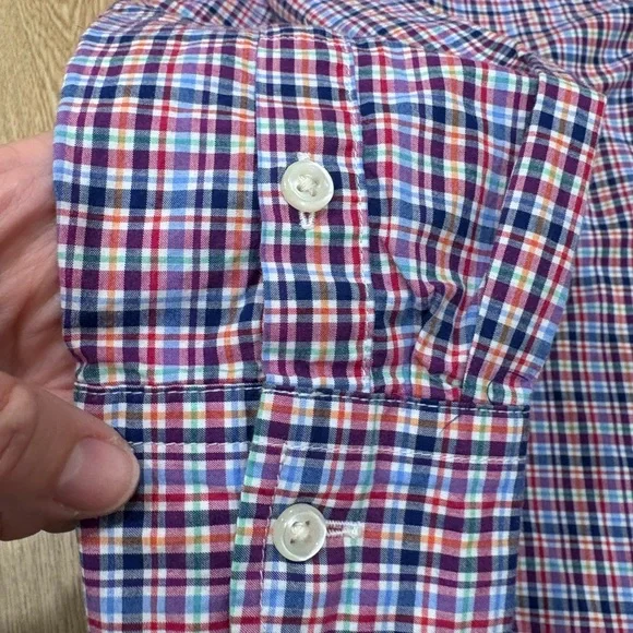 Ralph Lauren Multi Color Button Down L (14-16) - Picture 5 of 5
